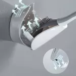 Serindia ใหม่ลิ้นห้องน้ำแปรงแปรงทำความสะอาดด้ามยาวสำหรับห้องน้ำในครัวเรือนเครื่องมือทำความสะอาดพื้นห้องน้ำ