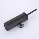 Serindia ที่ใส่แปรงห้องน้ำ สีดำด้าน, แปรงห้องน้ำสแตนเลส 304 ติดผนังสำหรับจัดเก็บห้องน้ำและองค์กร