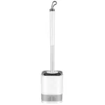 Serindia หัวแปรงห้องน้ำในห้องน้ำพร้อมที่จับขนแปรงนุ่มชุดทำความสะอาดห้องน้ำติดผนังอุปกรณ์โถชักโครก