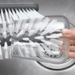 Serindia 2 in 1 แก้วเครื่องดื่มถ้วยดูดไวน์แปรงทำความสะอาด Gadgets ถ้วย Scrubber แก้วทำความสะอาดขวดแปรงอ่างล้างจานอุปกรณ์ครัว