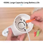 Serindia 450ml, non -touch, non -touch, LED, Smart Infrared, Motion Sensor, Kitchen Kitchen, Foam bathroom, washing machine