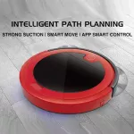 หุ่นยนต์ดูดฝุ่นอัจฉริยะ 2800Pa เครื่องดูดฝุ่นไร้สาย กวาดพื้น เช็ด ถู ฆ่าเชื้อในเครื่องเดียว หุ่นยนต์ทำความสะอาดพื้น 4-in-1 Smart Vacuum Cleaning Robot