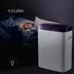 【แถมฟรีเครื่องดูดฝุ่น】JIMMY AP36 Air Purifier เครื่องฟอกอากาศ เครื่องฟอกอากาศภายในบ้าน กรองฝุ่นPM2.5 HEPA สามชั้น