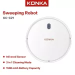 Konka vacuum Suction robot The ground sweeping robot has a built -in battery that is vacuumed, mercury, automatic vacuum cleaner. KC-C21 floor sweeping machine