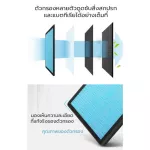 เครื่องฟอกอากาศ ฟังก์ชั่นภาษาไทย สำหรับห้อง 32 ตร.ม. กรองได้ประสิทธิภาพมากที่สุด กรองฝุ่น ควัน และสารก่อภูมิแพ้ ไรฝุ่น