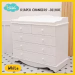 Idawin, diaper change cabinet Diao diaper table, white color / color Wash color