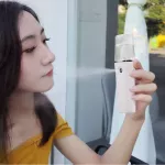Free delivery, moisture increases in air, nano, moisture, mini, mobile phone, beauty equipment, household appliances, face, moisturizing tools, gifts