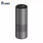 BECAO GIAHOL Air purifier with HEPA filter, pure air, ions, removing air purifier in cars with infrared light, perfect for home office cars.