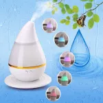 เครื่องฟอกอากาศ เครื่องทำความชื้นอัลตราโซนิกเปลี่ยนสี่ได้ เครื่องกระจายความหอม สำหรับห้องนอนห้องรับแขกรถยนต์ Ultrasonic Air Humidifier Essential Oil D