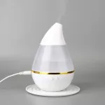 เครื่องฟอกอากาศ เครื่องทำความชื้นอัลตราโซนิกเปลี่ยนสี่ได้ เครื่องกระจายความหอม สำหรับห้องนอนห้องรับแขกรถยนต์ Ultrasonic Air Humidifier Essential Oil D