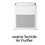 Realme Techlife Air Purifier Ryo has an air purifier.