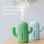 Air Humidifier Hoffice Mini Air Difr Cactus Design USB POWERED 340ml LED Humidifier USB Version