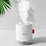 White Snow Mountain Humidifier 500ml ULTRASONIC USB Air Difr Soothing Lit Therapy Humidificador Home Difusor