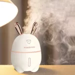 300ml Mini Air Humidifier Cute Rabbit Usb I L Difr Nit Lit Car Office Air Ifier Mist Maer