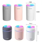 270/300ml Mini Ultrasonic Humidifier Usb Air Atomizers Nit Lit I L Difr Home Car Led Mist Maer Fogger
