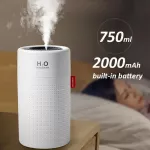 Wireless Air Humidifier Usb Portbe Difr 2000mah Rechargeable Umidificador I L Humidificador