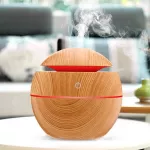 Electric Air Humidifier I L Difr Ultrasonic Wood Grain Humidifier Usb Home Mini Mist Maer Led Lit For