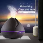 500ml Rote Control Air Ultrasonic Humidifier With Cr Led Lits Electric Therapy I L Difr For Home