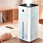 Ultrasonic Air Humidifier Difr Mute 7 Cr Nit Lit 1000ml Mini Therapy Difrs Cool Mist Maer Home Ifier