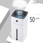 Ultrasonic Air Humidifier Difr Mute 7 Cr Nit Lit 1000ml Mini Therapy Difrs Cool Mist Maer Home Ifier