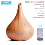 400ml Usb Electric Humidifier I L Difr Ultrasonic Xiomi Wood Grain Air Humidifier Usst Maer Led Lit