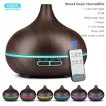 400ml Usb Electric Humidifier I L Difr Ultrasonic Xiomi Wood Grain Air Humidifier Usst Maer Led Lit
