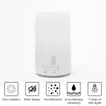 Mini Air Ultrasonic Humidifier Usb Charging 5cr Led Nit Lit Therapy I L Difr For Home Car Office
