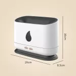 Flame Aroma Diffuser Humidifier เดสก์ท็อป Aroma Diffuser 3D จำลอง สองสี Flame Diffuser น้ำมันหอมระเหยในครัวเรือน Aroma Diffuser เครื่องหอมเครื่องหอม