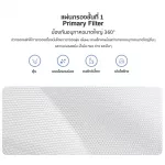 Global Ver-Xiaomi Mi Smart Air Purifier 4 Filterไส้กรองเครื่องฟอกอากาศ เครื่องกรองขนสัตว์เลี้ยง กำจัดกลิ่น PM2.5และกรองละอองเกสร ให้อัตราการกรองสูง99.
