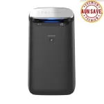 SHARPเครื่องฟอกอากาศ 62 ตร.ม. รุ่น FP-J80TA-W/PM2.5/250001/ควบคุมผ่านapplicationsharp air app4เครื่อง4ห้องนอน