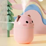 Becao 200ml Air Humidifier น่ารัก Kawaiil Aroma Diffuser Night Light Cool Mist สำหรับห้องนอนรถบ้านพืชเครื่องฟอกอากาศ Humificador