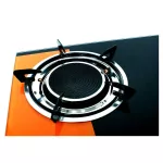 OXYGEN เตาแก๊สหน้ากระจกหัวอินฟราเรด รุ่น X-3300 สีส้ม