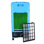 KOOL+ พัดลมไอเย็น แบบปุ่มกด รุ่น AB-602 สีฟ้า/ชมพู แถมฟรี Cooling Pack 2 ชิ้น