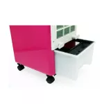 KOOL+ พัดลมไอเย็น 10-15 ตรม. รุ่น AV-601 สีชมพู แถมฟรี Cooling Pack 2 Pcs