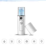 มินิเครื่องฟอกอากาศมาตรวัดน้ำเครื่องพ่นสเปรย์นาโนเครื่องพ่นไอน้ำความชื้นเพิ่มความชุ่มชื้น