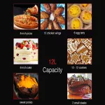 Konka, 12L electric oven, mini -tap, bakery, multi -function, electric oven