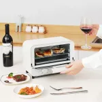 Xiaomi 12L เตาอบไฟฟ้าเตาอบไฟฟ้าในครัวเรือนอบบาร์บีคิวมัลติฟังก์ชั่ครัวเตาอบไฟฟ้า