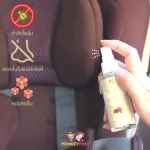 สเปรย์กำจัดและป้องกันไรฝุ่น สเปรย์กำจัดกลิ่นไม่พึงประสงค์ กลิ่นฉี่ กลิ่นน้ำลาย สูตรน้ำมันหอมระเหยจากธรรมชาติ ขนาด 60 ml MonkeyPony Dust Mite Spray