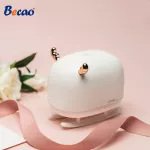 BECAO 260 milliliters, scroll deer, ultrasonic, air, moisture, essential oil, essential oils for car houses, USB, fog machines with LED at night.