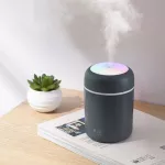 Becao แบบพกพา 300Ml Air Humidifier Mini Ultrasonic Humidifier โรแมนติก Soft Light Essential Oil Diffuser เครื่องฟอกอากาศ Cool Mist Maker
