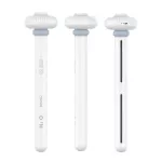 BECAO USB Air Car Humidifier, white donut, portable home office, Aroma Purifier Aromatherapy Essential Oil Diffuser