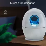Becao 800Ml Ultrasonic Air Humidifier Humidificador Aroma Essential Oil Diffuser Air Fresher Fogger พร้อมไฟ LED สำหรับโฮมออฟฟิศ