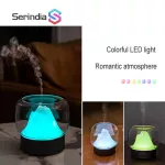 Serindia ใหม่ Aroma Diffuser พร้อม Warm LED Humidifier