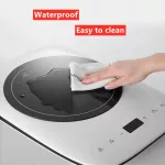 Electromagnetic stove, height 2200w home smart touch, 9 levels of firing power, stable heat, rapid heat, electromagnetic stove, waterproof and easy to clean.