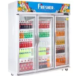 Fresh Cherr, 3 -door beverage freezer