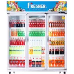 Fresh Cherr, 3 -door beverage freezer