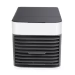 Portable small air conditioner fan USB Air Cooller 7 Color LED LED Light, Office, Silent, Cooling Fan with Desk Top