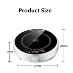 2200w Electromagnetic stoves in the new smart household, saving energy pan, small food, integrated electromagnetic oven, large waterproof, waterproof, battery, stove