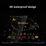 Electromagnetic stove New home smart, high energy function, built -in battery stove