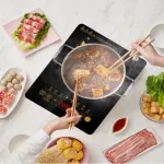 Electromagnetic stove New home smart, high energy function, built -in battery stove